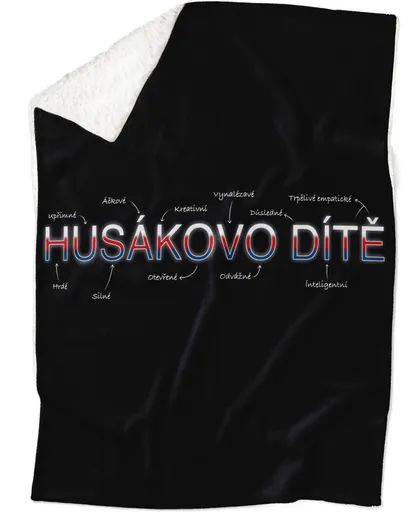 Deka Husákovo dítě – vlastnosti (Podšití beránkem: ANO)