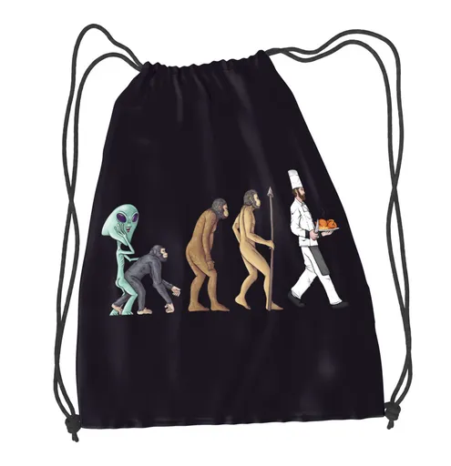 Vak na záda Evoluce kuchaře