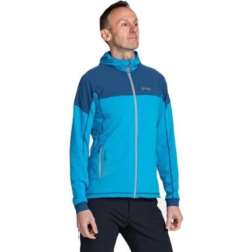 KILPI MEMPHIS Pánská mikina, modrá, velikost XXXL