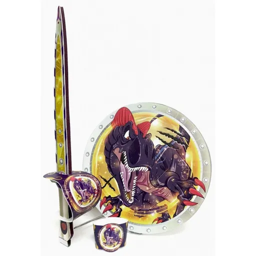 Alltoys Pěnový meč a štít D-Rex