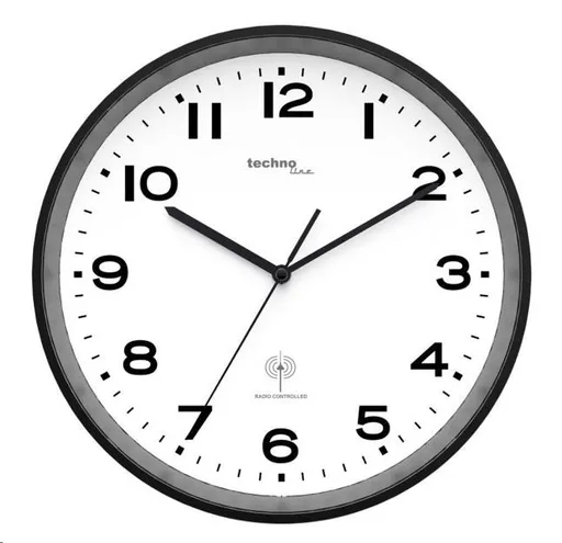 TechnoLine WT 8500 black nástěnné hodiny