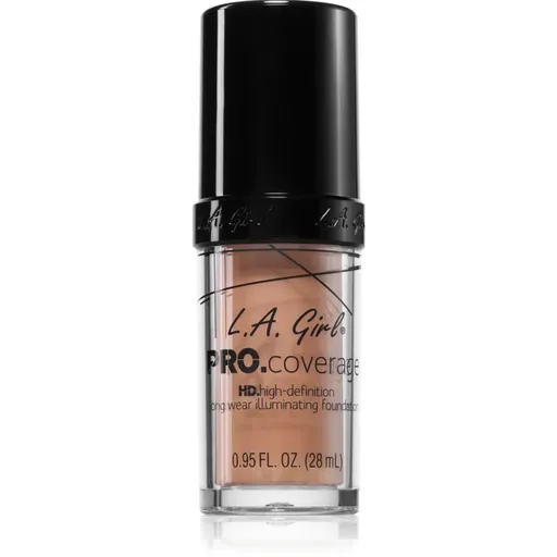 L.A. Girl Cosmetics PRO. Coverage rozjasňující tekutý make-up odstín Porcelain 28 ml