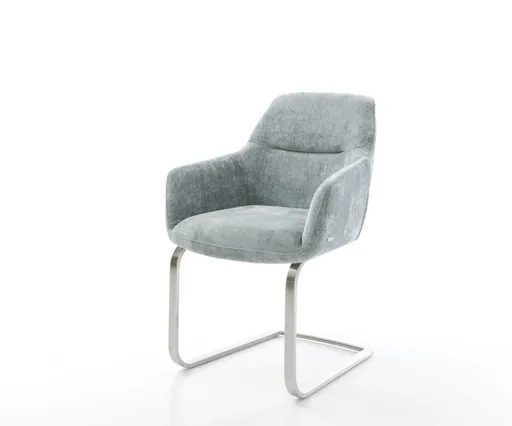 Jídelní židle Pejo-Flex žinylka pastelově modrá konzolová