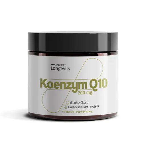 MOVit Energy LONGEVITY Koenzym Q10 200 mg 60 tobolek