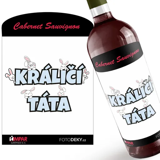 Víno Králičí táta (Druh Vína: Červené víno)