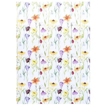 SCANquilt utěrka na nádobí FLORA letní květy (33254)
