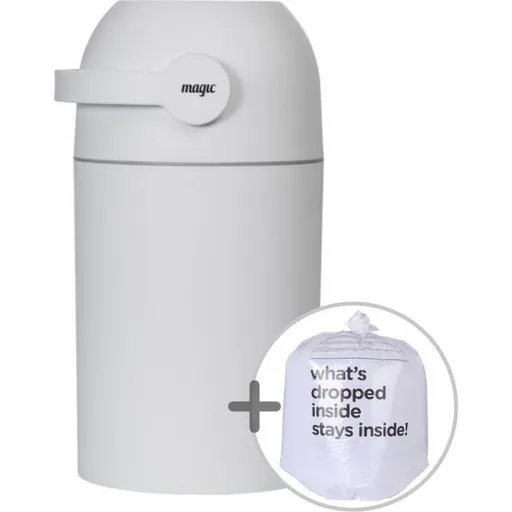 Magic Koš na pleny White