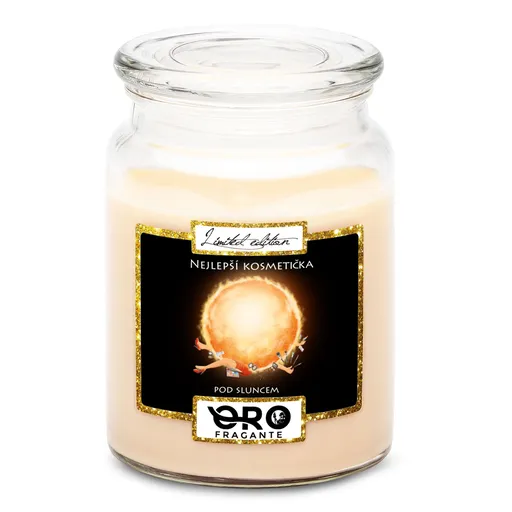 Svíčka Nejlepší kosmetička pod sluncem (Vůně svíčky: Vanilka)