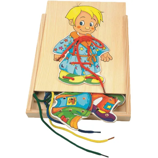 Woody Šněrovací šatní skříň Kluk