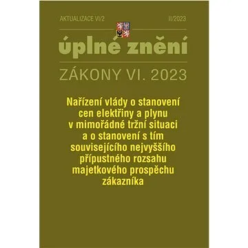 Aktualizace VI/2 – Nařízení vlády o stanovení cen elektřiny a plynu: Elektřina a plyn (9771802837194)