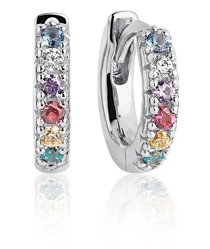 Sif Jakobs Nadčasové kruhy s kubickými zirkony Ellera SJ-E1066-CZ 1,4 cm