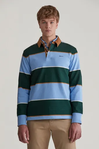 POLOKOŠILE GANT MULTISTRIPE HEAVY RUGGER CLEAR SKY
