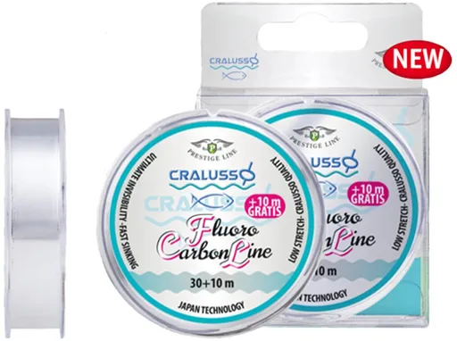 Cralusso Návazcový vlasec Fluoro Carbon 40m,Cralusso Návazcový vlasec Fluoro Carbon 40m