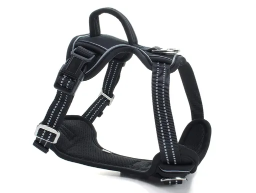 Vsepropejska Porto sportovní postroj pro psa Barva: Černá, Obvod hrudníku: 48 - 58 cm
