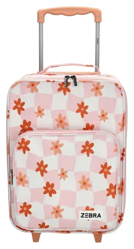 Dětský kufr Zebra Adventurer 21724 Old Pink