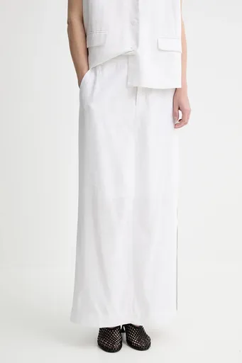 Sukně s příměsí lnu Gestuz