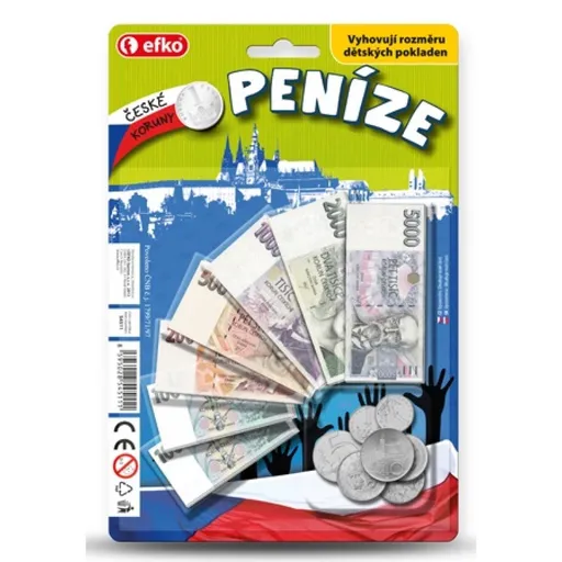 Efko Peníze dětské koruny