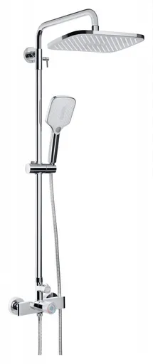 Rubineta Sprchový set SET VENETO+EASY PUSH-15, chrom OLBA625141