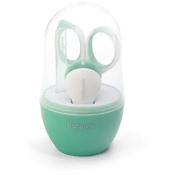 BabyOno sada na péči o nehty máta (5901435410769)