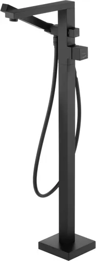 DEANTE Vanová baterie Blur černá, volně stojící, se sprchovou sadou BQL_N17M