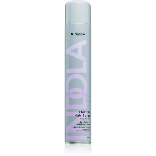 Indola Flexible Hair Spray lak na vlasy pro přirozenou fixaci 500 ml