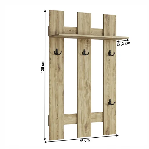 Věšákový panel DORSI Tempo Kondela