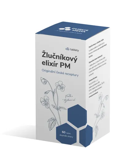 Purus Meda Žlučníkový elixír PM 60 tablet
