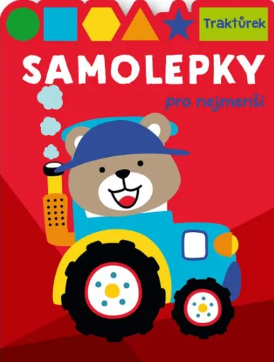 Samolepky pro nejmenší Traktůrek - Zuzana Kolářová