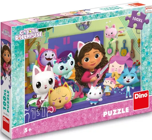 Puzzle Gábi a muzika 100 XL dílků