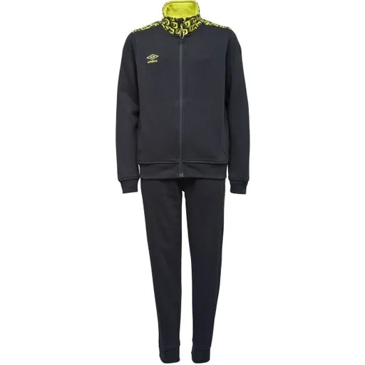 Umbro HOLLER Chlapecká tepláková souprava, černá, velikost 128-134
