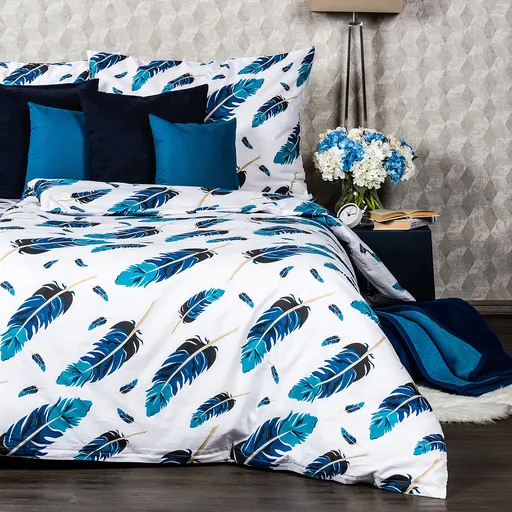 4Home Bavlněné povlečení Feathers, 140 x 220 cm, 70 x 90 cm