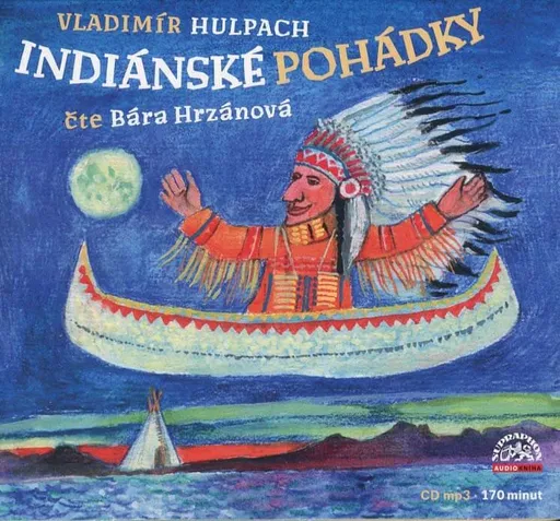 Indiánské pohádky (Vladimír Hulpach-Barbora Hrzánová) (MP3-CD)