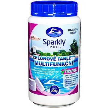 Sparkly POOL Tablety do bazénu chlorové 5v1 multifunkční 200g 1 kg