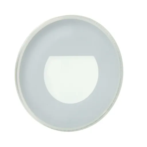 Light Impressions Deko-Light příslušenství - sklo-kryt mléčné kulaté stříbrné pro Alwaid 930861