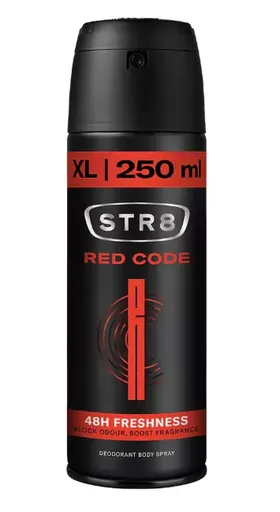 STR8 Red Code - deodorant ve spreji 250 ml