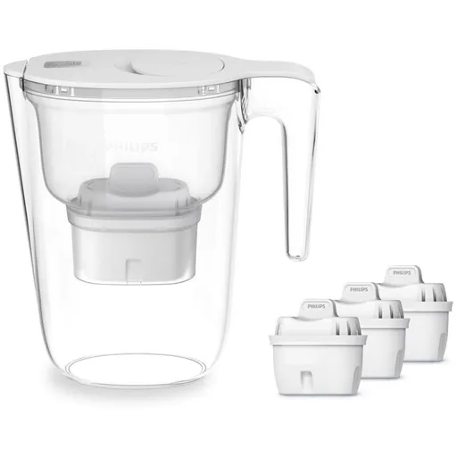 Philips Filtrační konvice AWP2933WHT, 2,6l, 3x Micro X-Clean filtr