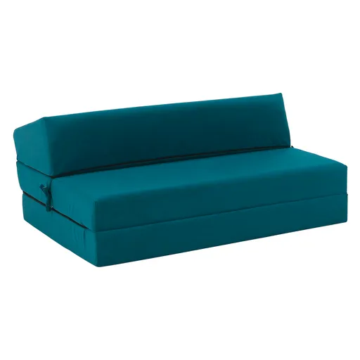 Skládací křeslo/matrace VEDIS, petrolejová