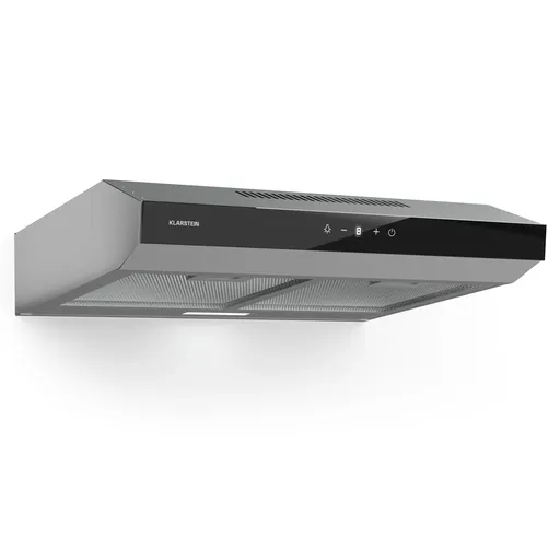 Klarstein Contempo Neo, digestoř, podskříňková, recirkulace, 175 m³/h, SenseControl, integrované dotykové ovládání