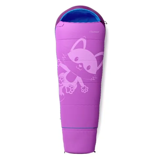 Crossroad FLEXY Juniorský spací pytel, fialová, velikost 170 cm - pravý zip