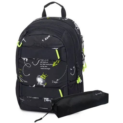 Oxybag ETUE OXY SPORT Studentský batoh, černá, velikost