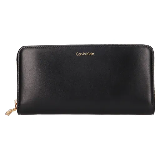 Dámská kožená peněženka Calvin Klein Ritte - černá