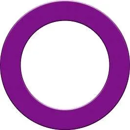Designa Surround - kruh kolem terče - Purple (294548)
