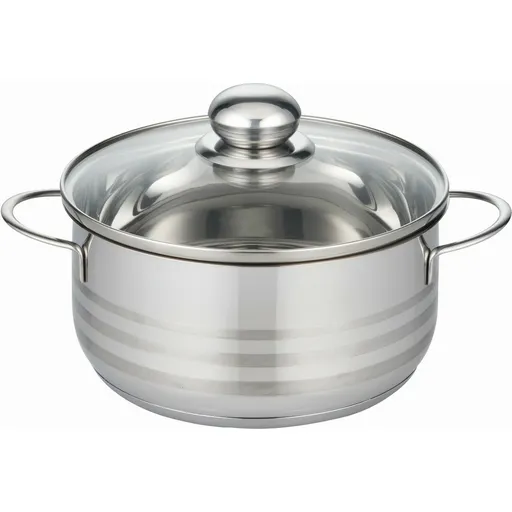 Elo 22120 Basic Hrnec nerezový Brillant 20 cm, 2,6 l, 2,6 l