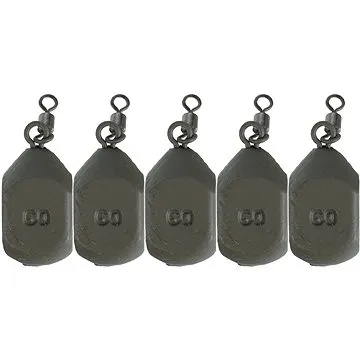 Suretti Olovo Cube očko s obratlíkem 60g Barvené 5ks (4891223214208)