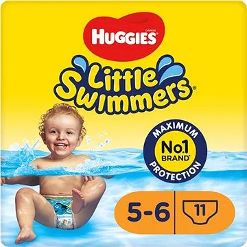 HUGGIES Little Swimmers vel. 5/6 (11 ks) (5029053538426)