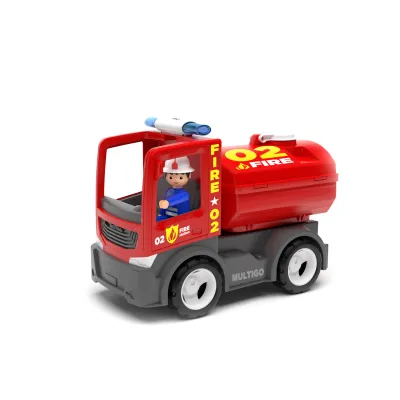 MultiGO ECO Fire - Cisterna s hasičem - auto s Igráčkem