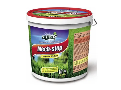 Přípravek proti mechu AGRO Mech Stop 10kg - kbelík - rozbaleno - poškozený kbelík/7,5kg