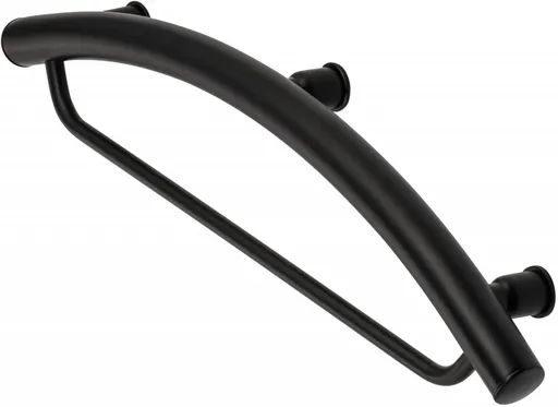 DEANTE Vital černá Nástěnná madla, místo na ručník 2v1 NIV_B41H