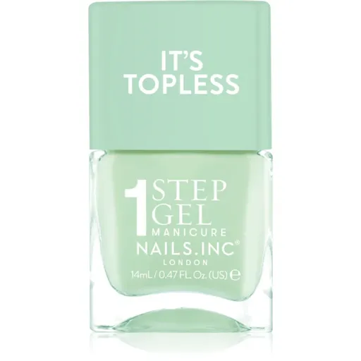 Nails Inc. It’s Topless gelový lak na nehty pro dlouhotrvající efekt odstín Camilla 14 ml
