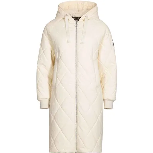 NAX NOPPA Dámský kabát, béžová, velikost